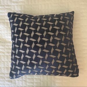 West Elm Navy Throw Pillow Cover